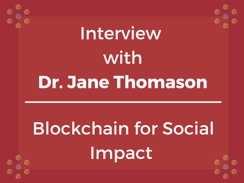 Interview with Dr. Jane Thomason