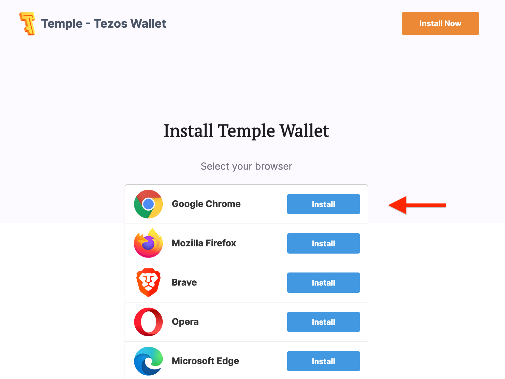 Chrome wallet